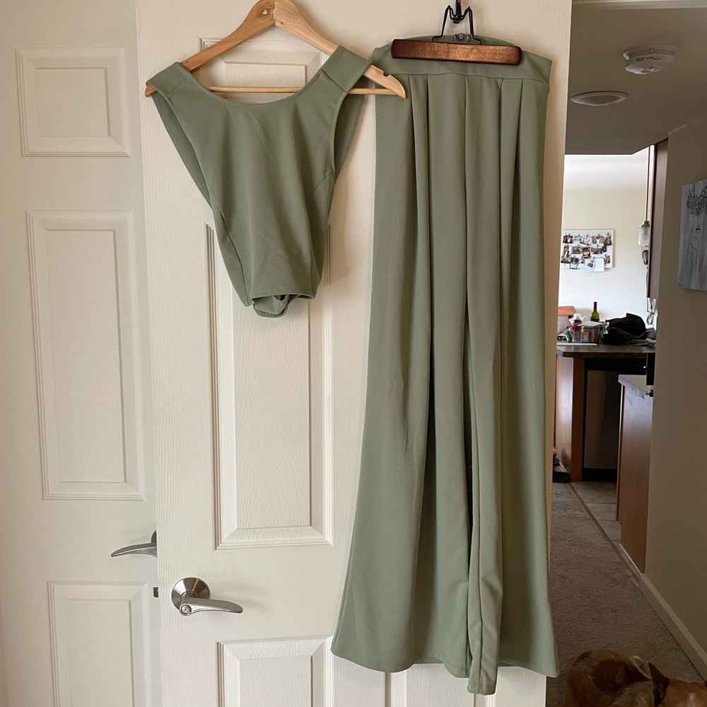 Pant set from fashion nova